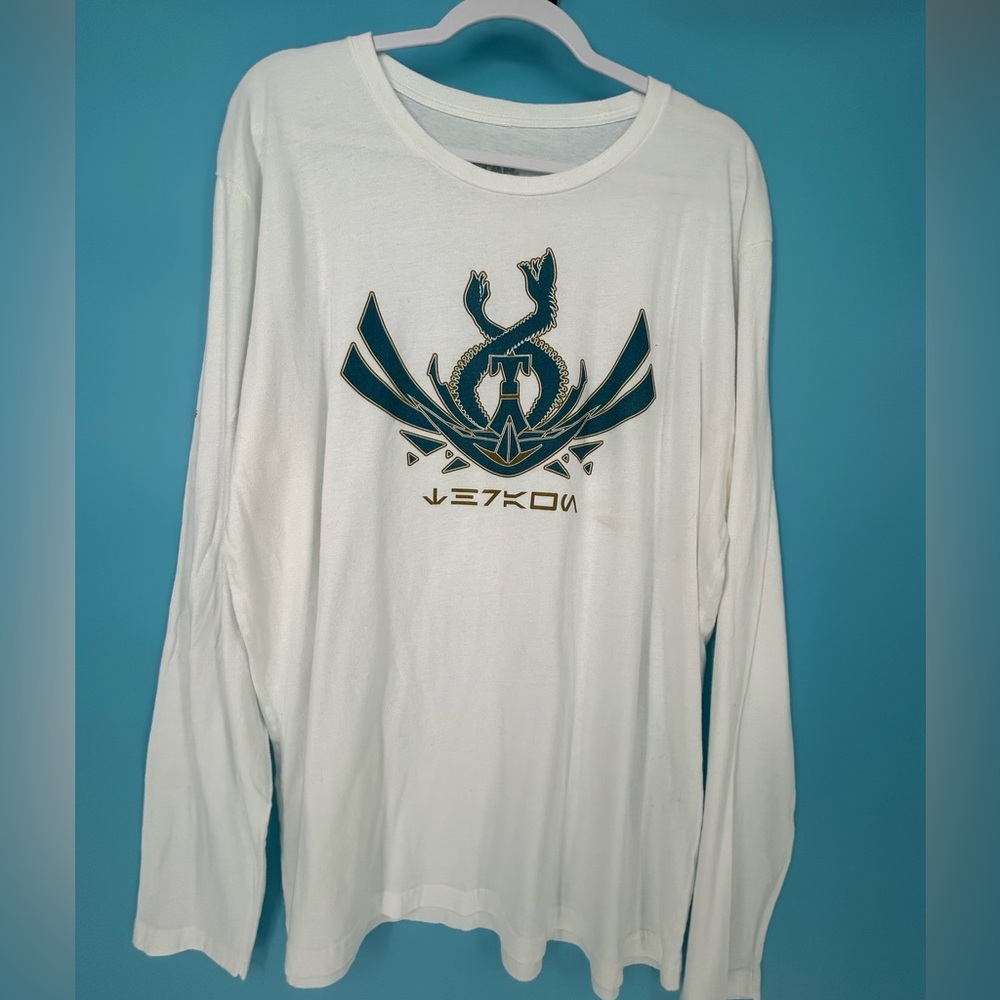 Star Wars White Long‎ Sleeve Tee with Graphic